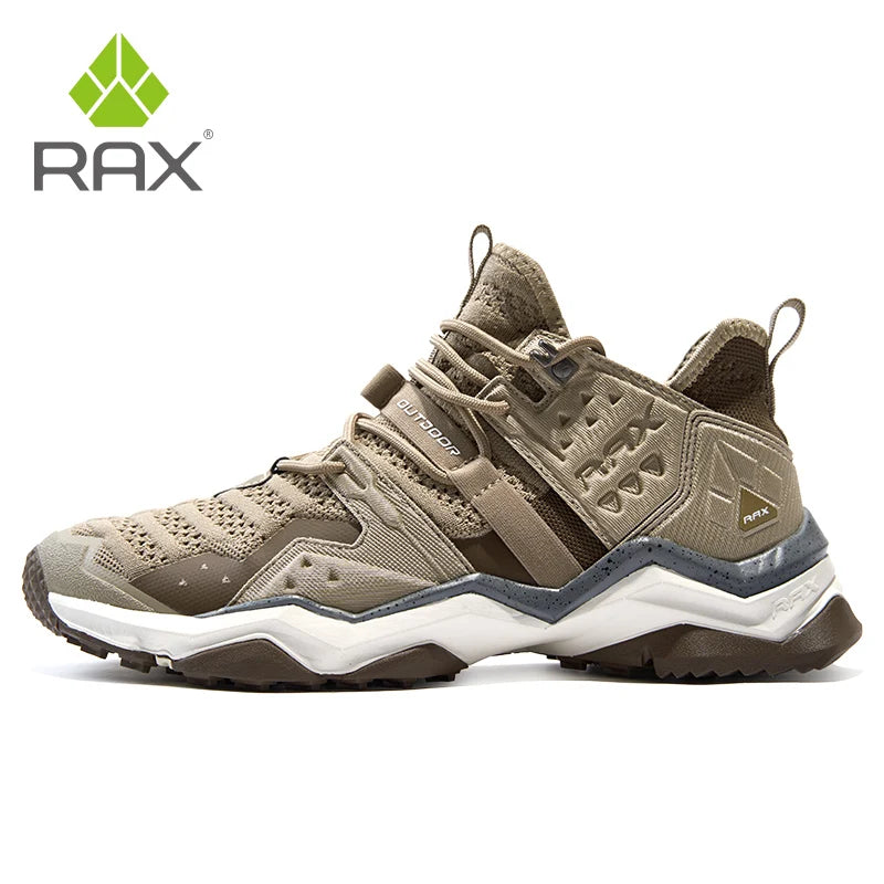 RAX Winter Hiking Boots Men Waterproof Breathable Outdoor Sports Sneakers for Men Trekking Boots Mountain Trekking Shoes Bigsize