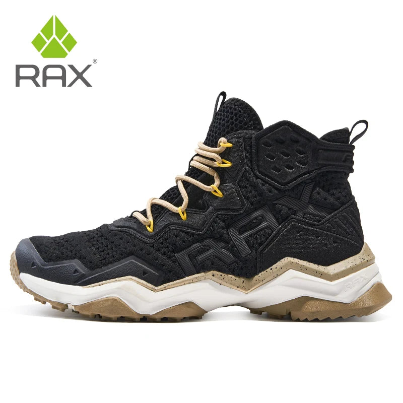 RAX Winter Hiking Boots Men Waterproof Breathable Outdoor Sports Sneakers for Men Trekking Boots Mountain Trekking Shoes Bigsize