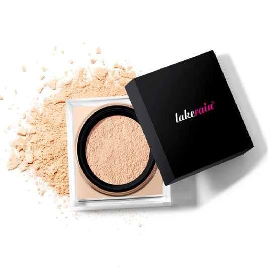 Loose Baking and Setting Powder Easy Bake Matte Finish Oil Control Blurring Effect Long Lasting Waterproof HU&DA Cosmetics