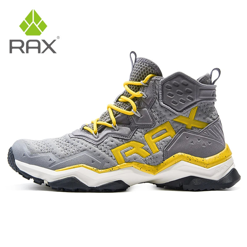 RAX Winter Hiking Boots Men Waterproof Breathable Outdoor Sports Sneakers for Men Trekking Boots Mountain Trekking Shoes Bigsize