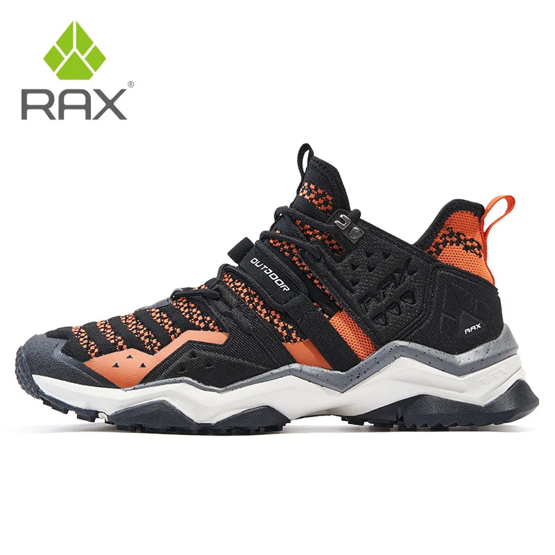 RAX Winter Hiking Boots Men Waterproof Breathable Outdoor Sports Sneakers for Men Trekking Boots Mountain Trekking Shoes Bigsize